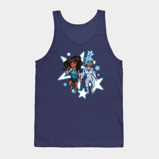 Stellar Gals Tank Top by carcrashcarlos